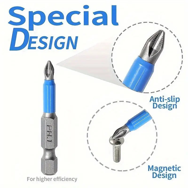 Magnetic Phillips Screwdriver Bit Set | Delivery: 5 to 10 business days | Limited stocks available | Hurry before Sold Out