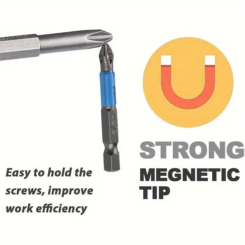 Magnetic Phillips Screwdriver Bit Set | Delivery: 5 to 10 business days | Limited stocks available | Hurry before Sold Out