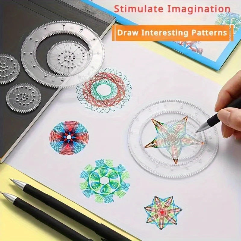 22-Piece Colorful Scraping Magic Ruler Set | Delivery: 7 to 10 business days | Limited stocks available | Hurry before Sold Out