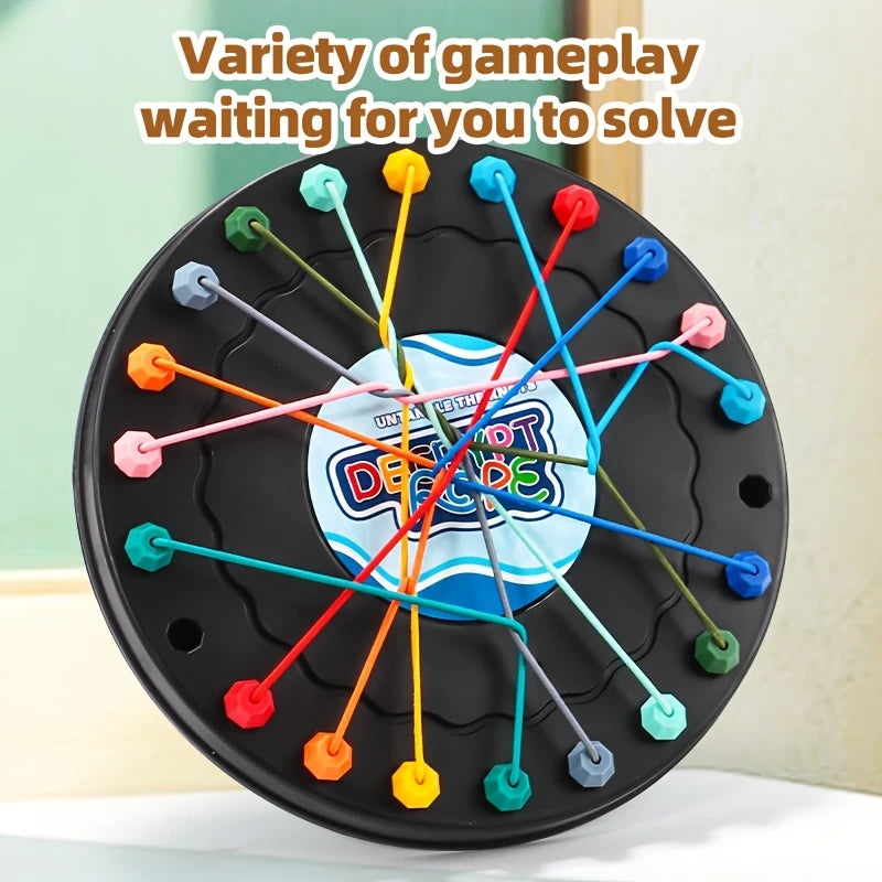 Rope Untangling Battle Challenge Board Game | Delivery: 7 to 10 business days | Limited stocks available | Hurry before Sold Out