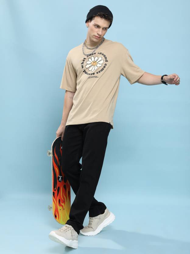 Men Regular Mid Rise Black Jeans-KYAMSTORE
