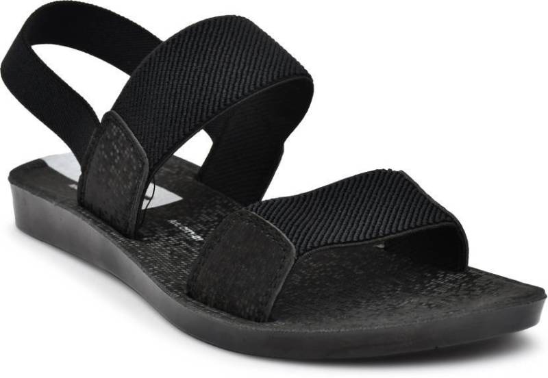 Women Flats Sandal | Black-KYAMSTORE