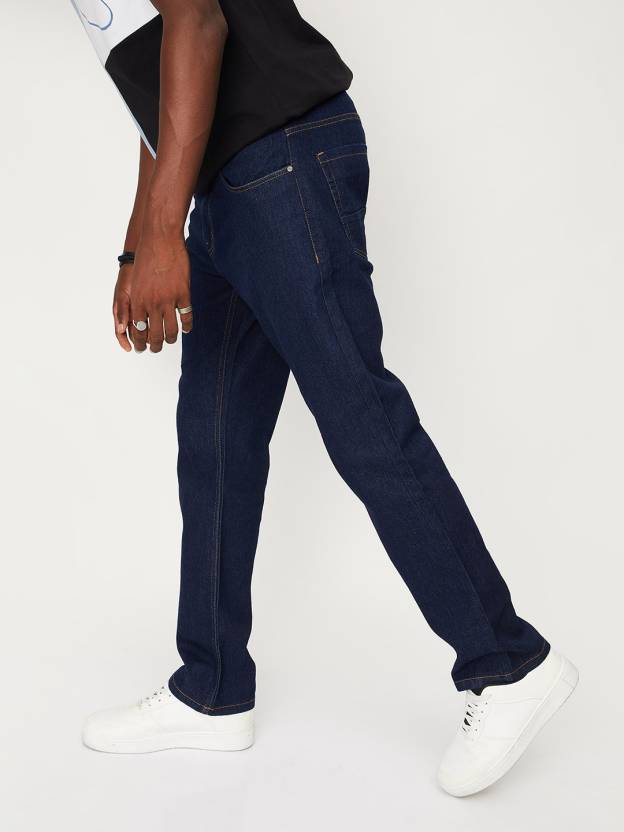 Men Regular Mid Rise Blue Jeans-KYAMSTORE