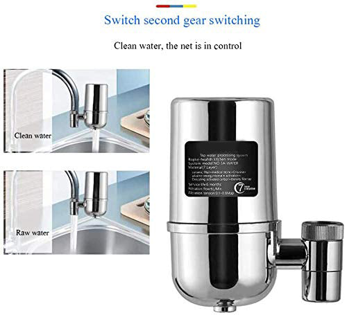 Water Filter Stainless-Steel Reduce Chlorine High Water Flow Faucet | Delivery: 2 to 3 business days | Limited stocks available | Hurry before Sold Out