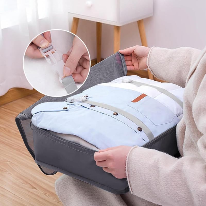 مكعبات التعبئة للسفر - مجموعة من 7 منظمات أمتعة السفر | الكمية محدودة