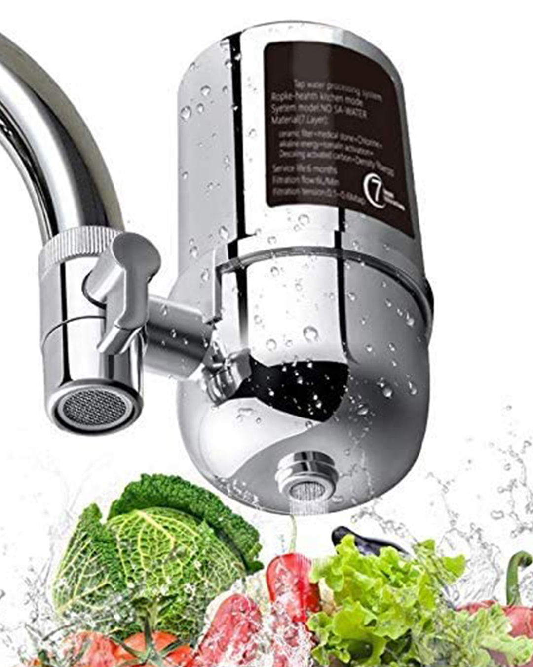 Water Filter Stainless-Steel Reduce Chlorine High Water Flow Faucet | Delivery: 2 to 3 business days | Limited stocks available | Hurry before Sold Out