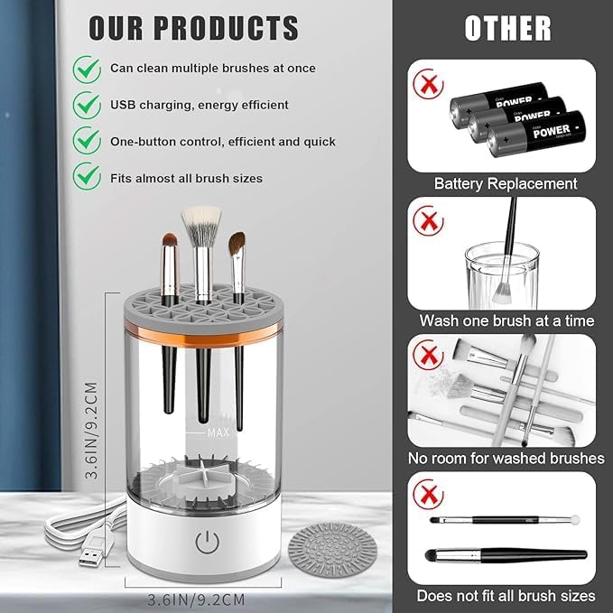 Electric Makeup Brush Cleaner | Limited stocks available