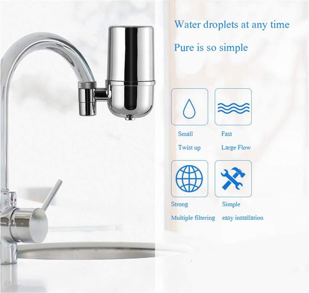 Water Filter Stainless-Steel Reduce Chlorine High Water Flow Faucet | Delivery: 2 to 3 business days | Limited stocks available | Hurry before Sold Out