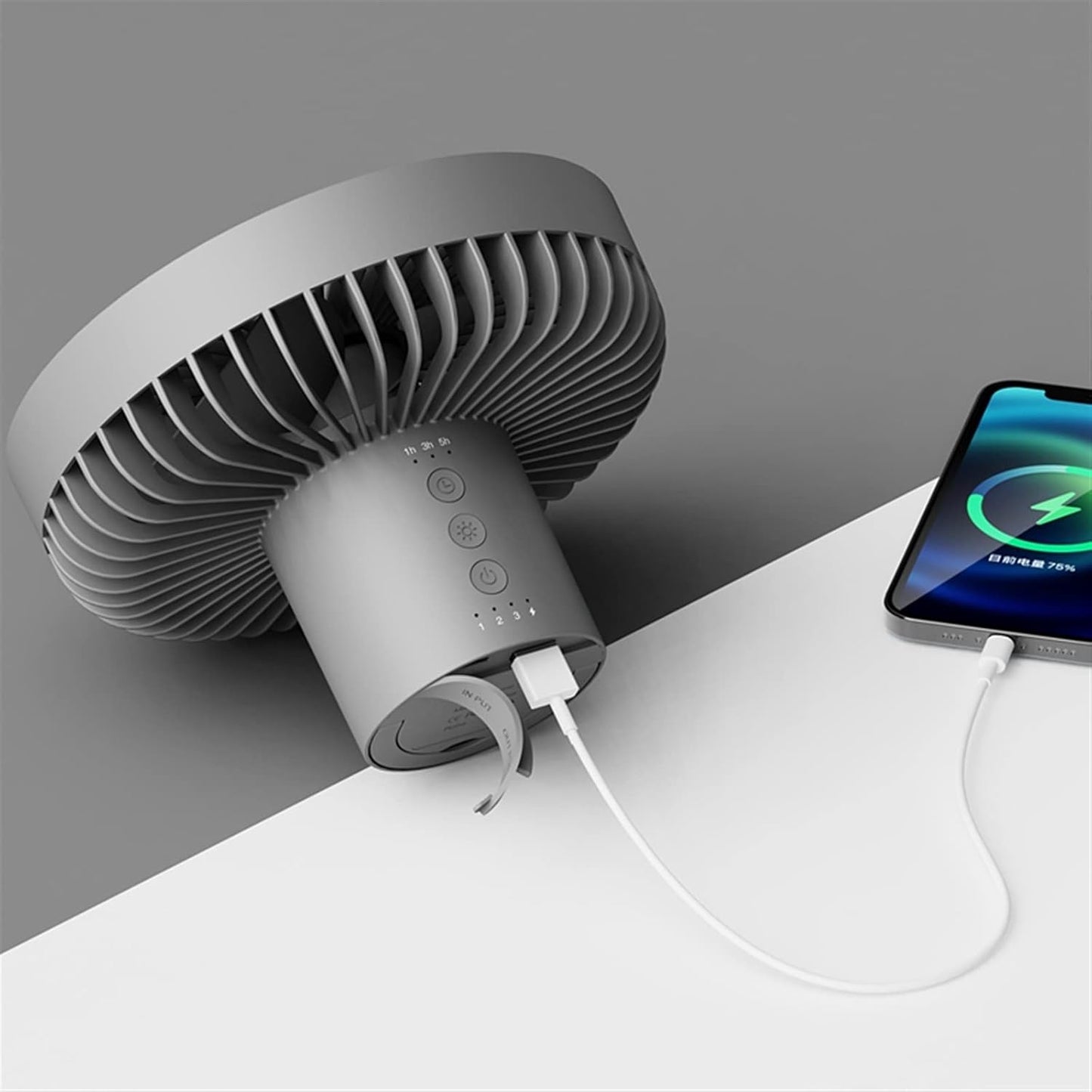 Multifunctional Indoor and Outdoor USB Rechargeable Fan | Limited stocks available