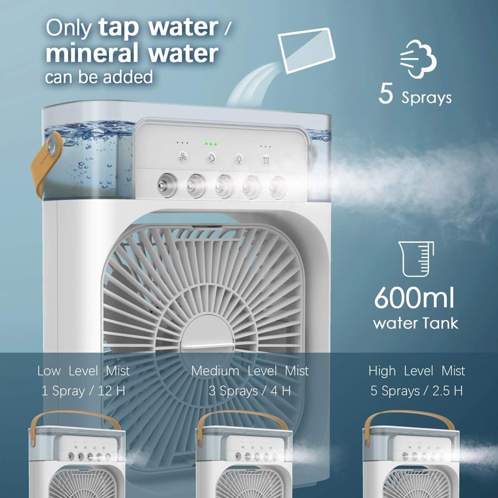 Portable Fan Mini Air Conditioner Fan | Delivery: 2 to 3 business days | Limited stocks available