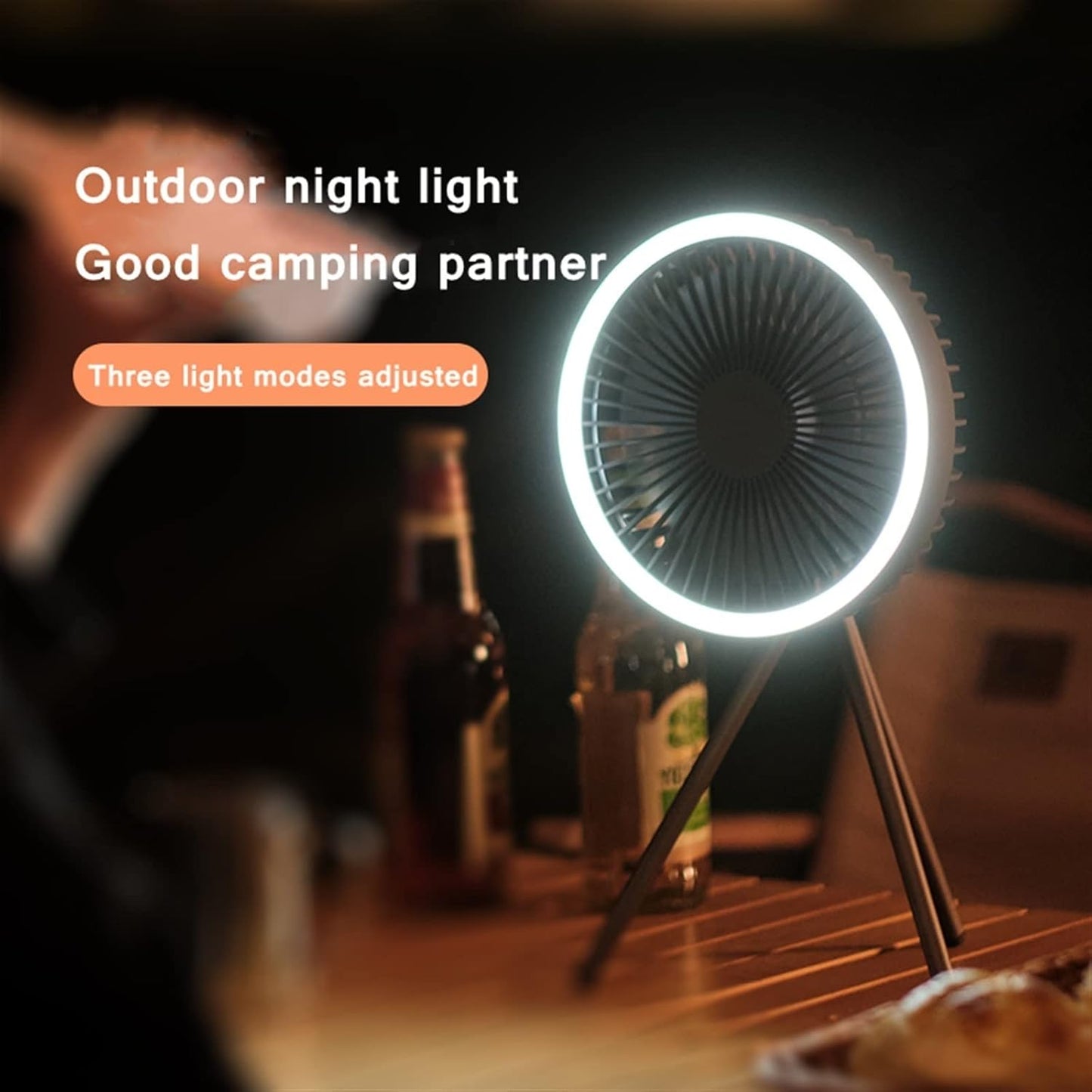Multifunctional Indoor and Outdoor USB Rechargeable Fan | Limited stocks available