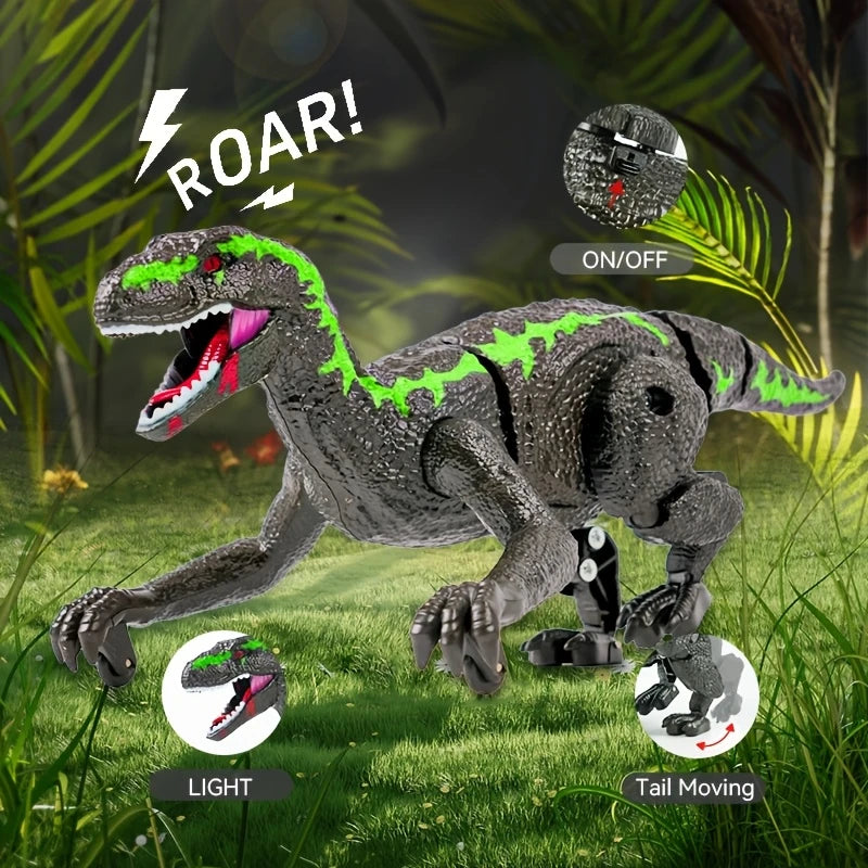 Rechargeable Remote-Controlled Dinosaur Toy | Delivery: 5 to 10 business days | Limited stocks available | Hurry before Sold Out