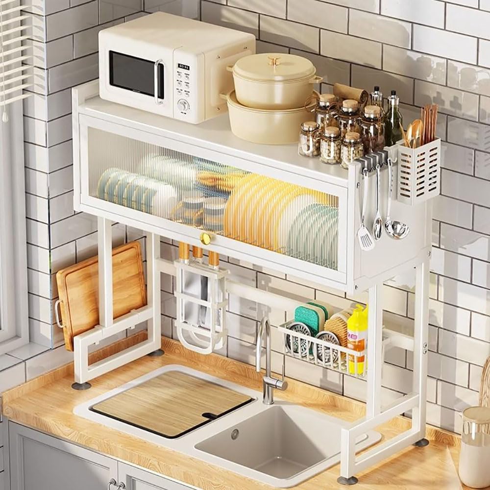 Over The Sink Dish Drying Stand Drainer
