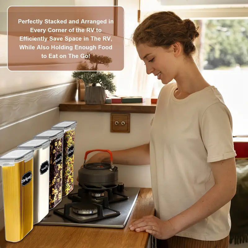 Airtight Food Storage Container Set 4/9pcs | Delivery: 5 to 10 business days | Limited stocks available | Hurry before Sold Out
