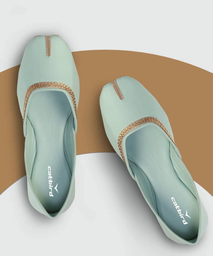 Punjabi Ethnic Jutis| Elegant & Comfortable Mojari Jutis For Women-KYAMSTORE