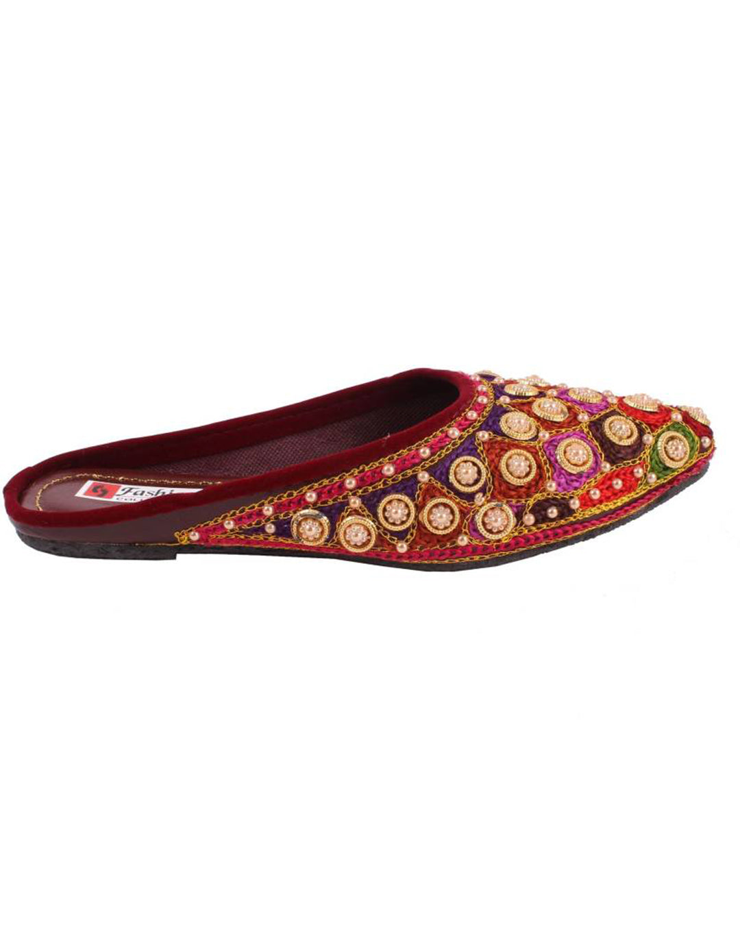 Jaipuri Ethnic Ethnic Mule For Women-KYAMSTORE