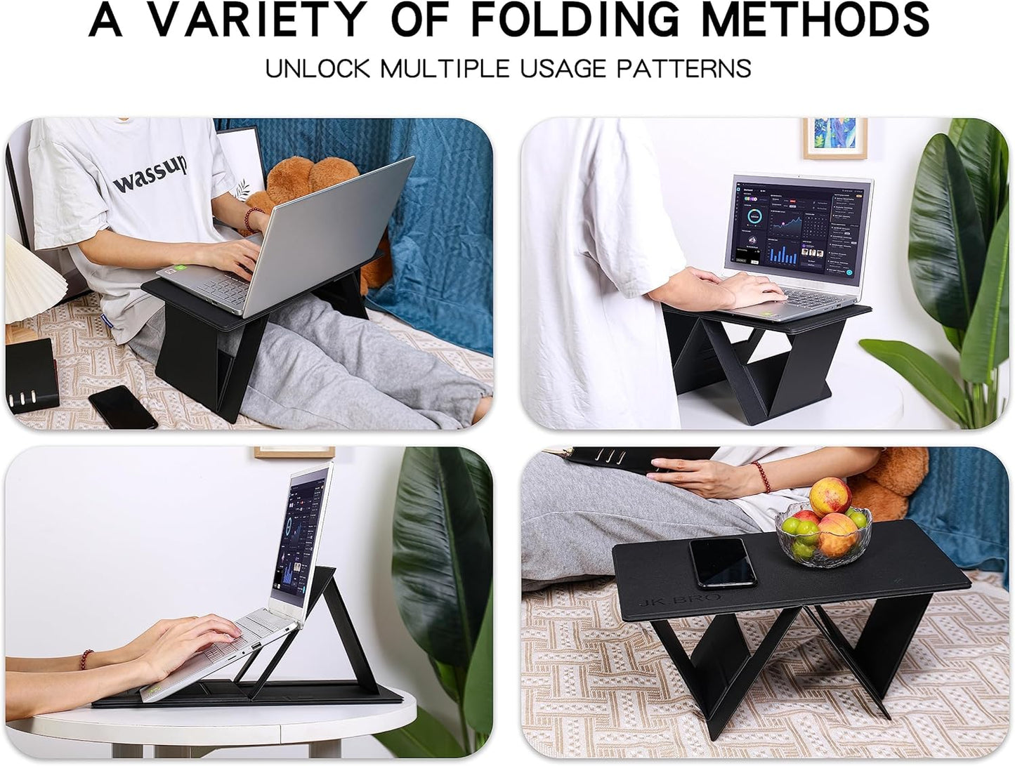 Adjustable Folding Table Desk for Home, Office, and Car – Lightweight & Portable-KYAMSTORE