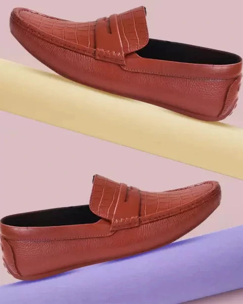 Casual PVC Waterproof Loafers For Men with Color Variants-KYAMSTORE