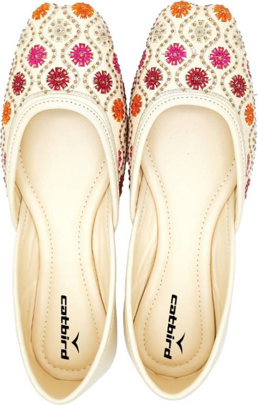 Punjabi Stone Work Ethnic Shoes Jutis For Women-KYAMSTORE
