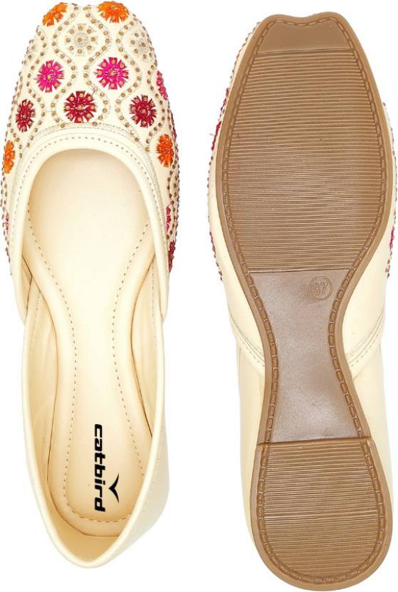 Punjabi Stone Work Ethnic Shoes Jutis For Women-KYAMSTORE