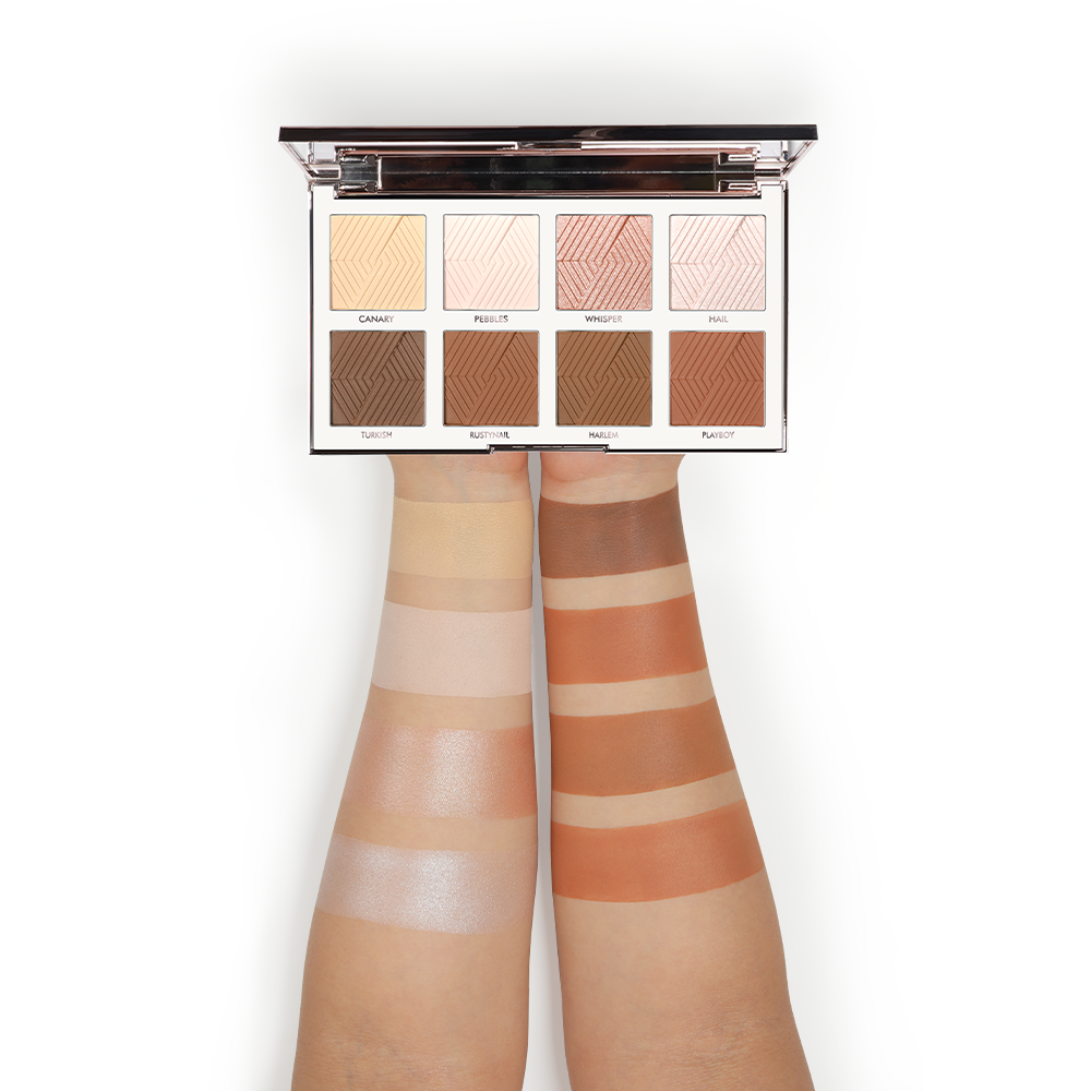 Backstage Essential Highlighter & Contour Powder Palette - BKS003-KYAMSTORE