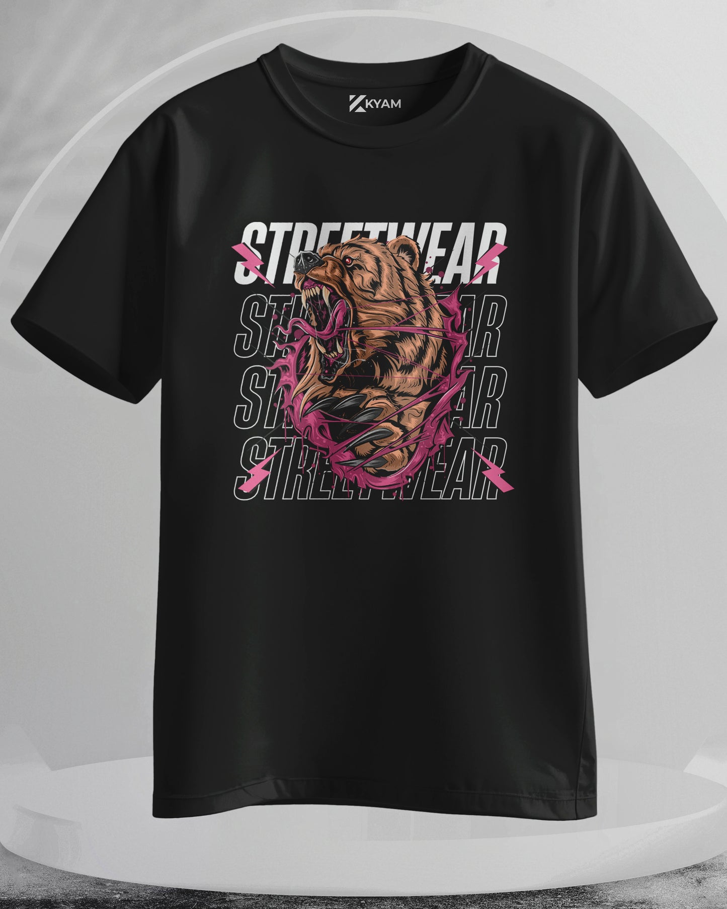 Angry Bear - Men Stylish Printed T-Shirts – (Regular)
