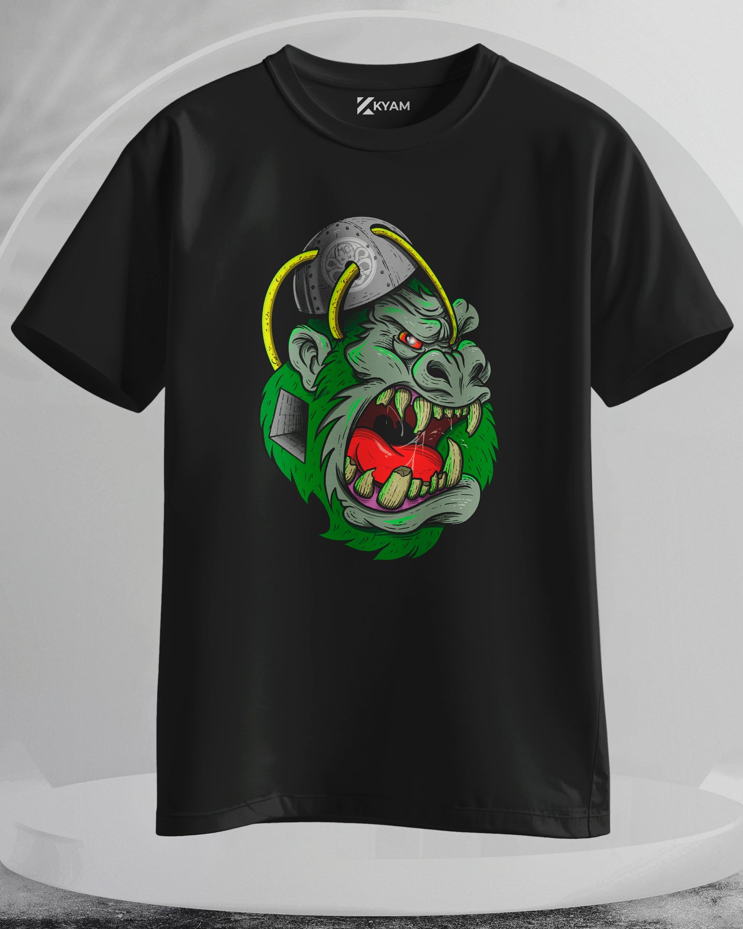 Angry Gorilla - Men Stylish Printed T-Shirts – (Regular)