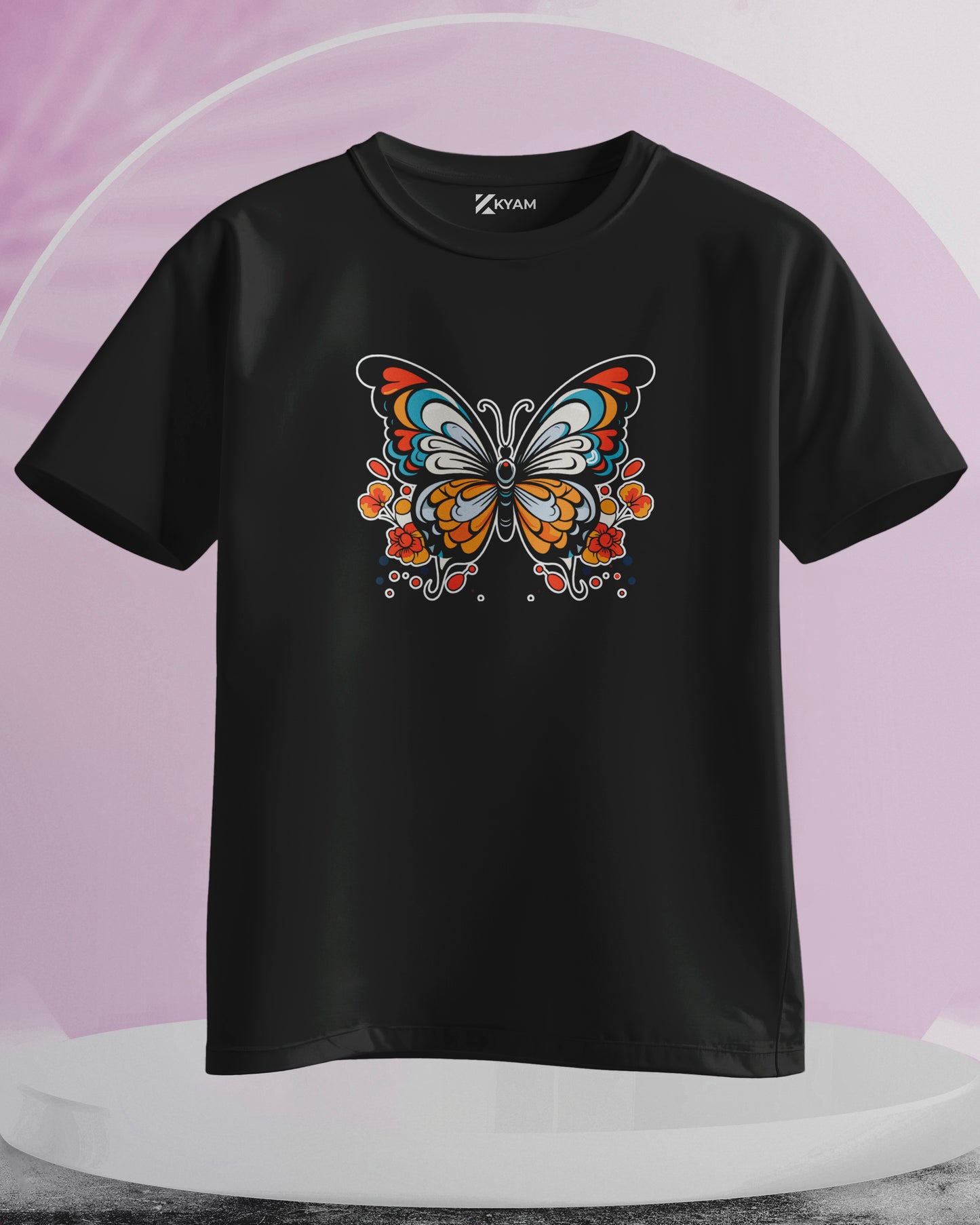 Butterfly - Women Stylish Printed T-Shirts - (Oversized)