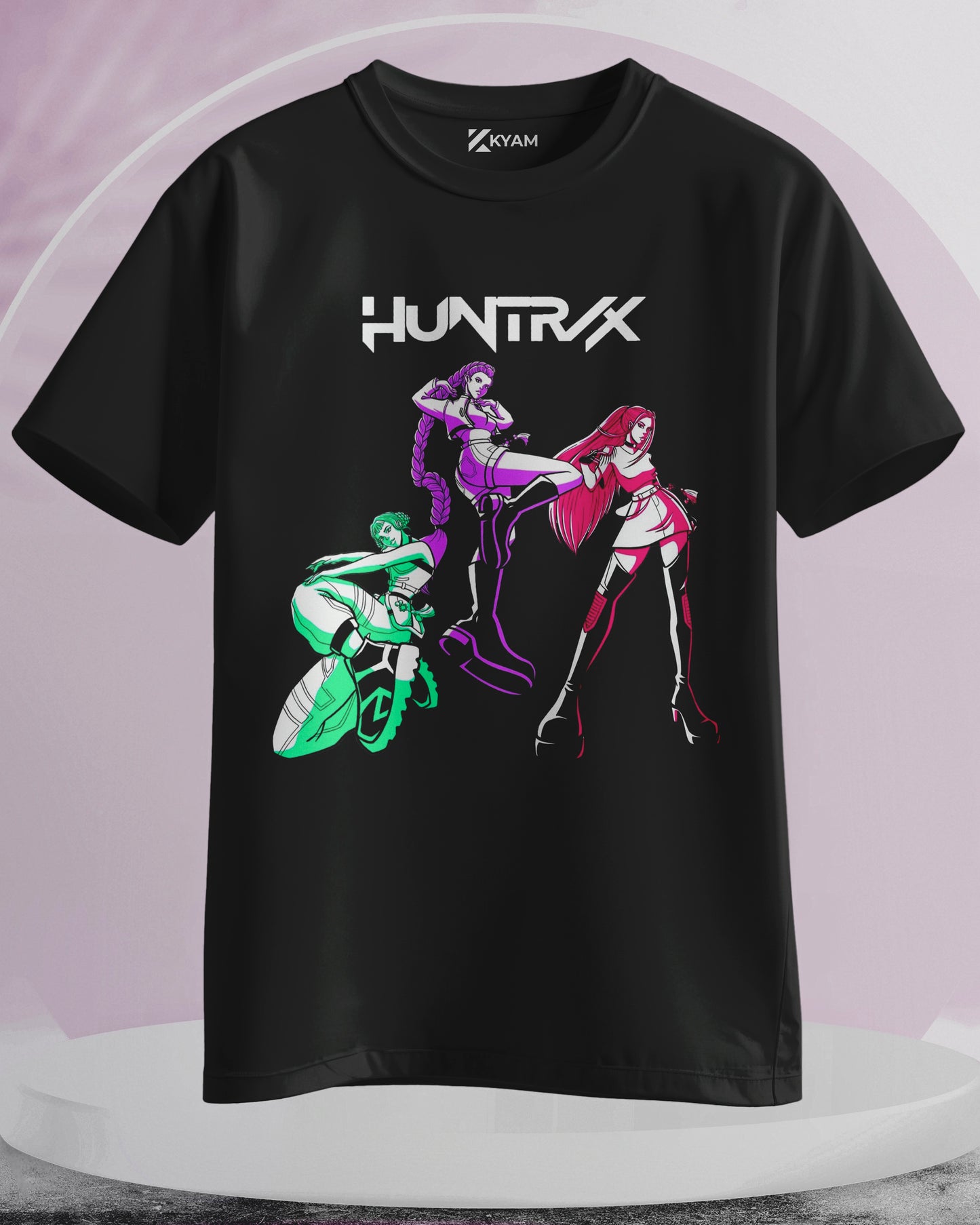 KPOP HUNTRIX - Women Stylish Printed T-Shirts – (Regular)