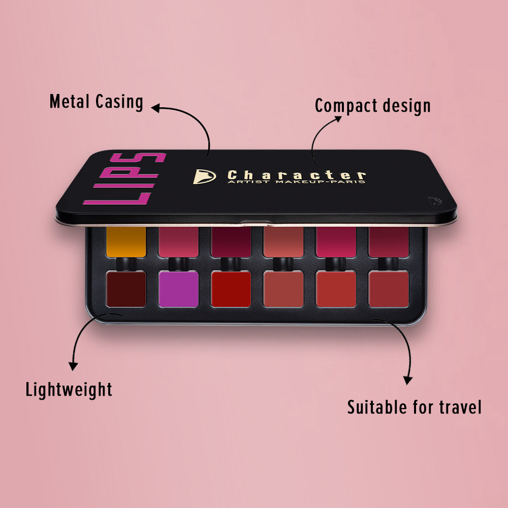 Character Pro Lipstick Palette - C-A401-KYAMSTORE