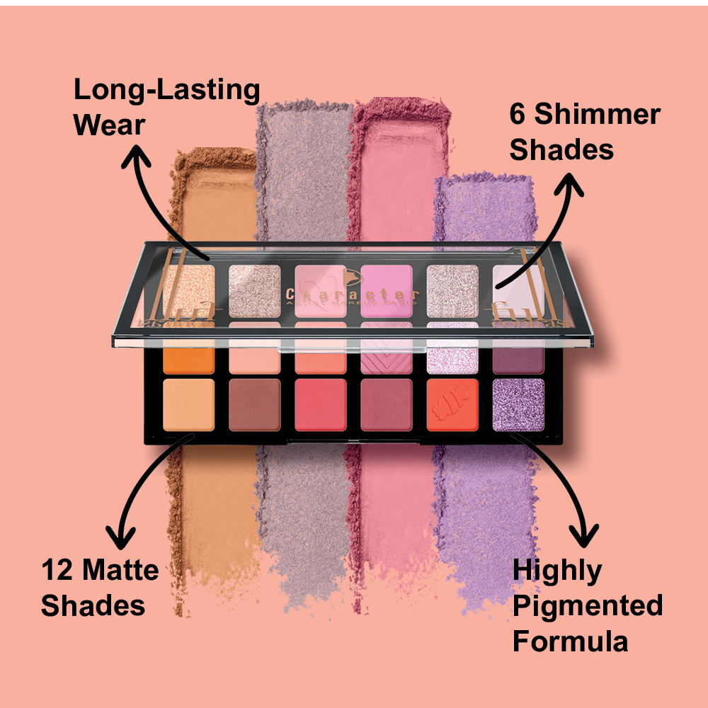 Character 18 Color Eyeshadow Palette-KYAMSTORE