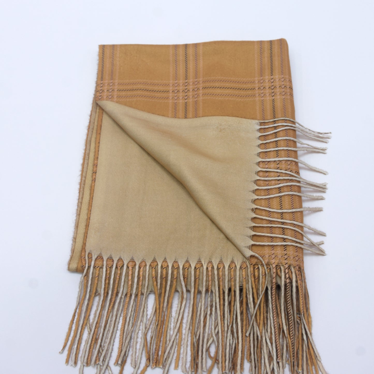 Premium Double-Sided Cashmere Cotton Winter Shawl-KYAMSTORE