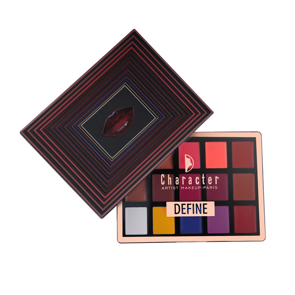 Character 15 Color Lip Define Palette - DDL001-KYAMSTORE