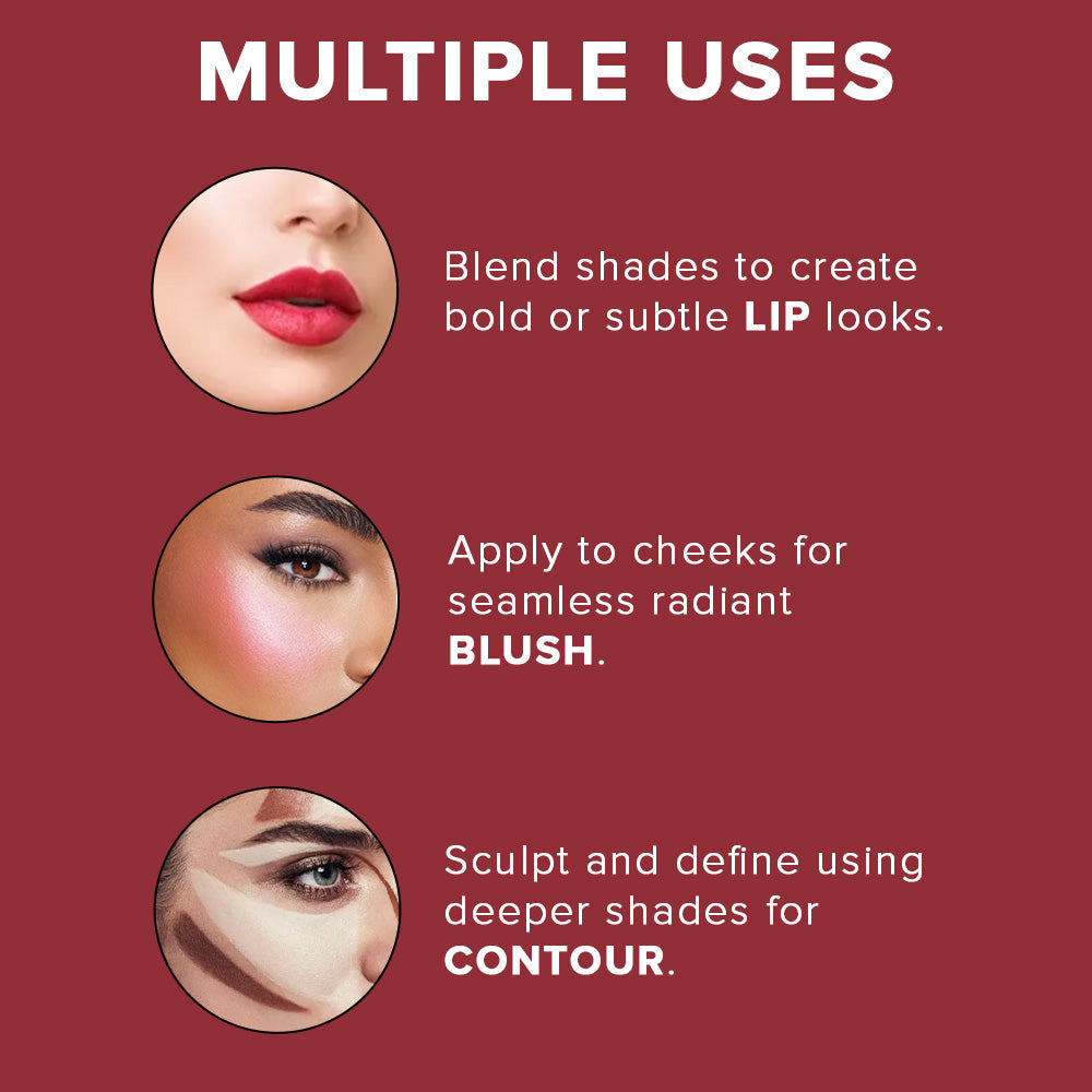 Character 15 Color Lip Define Palette - DDL001-KYAMSTORE