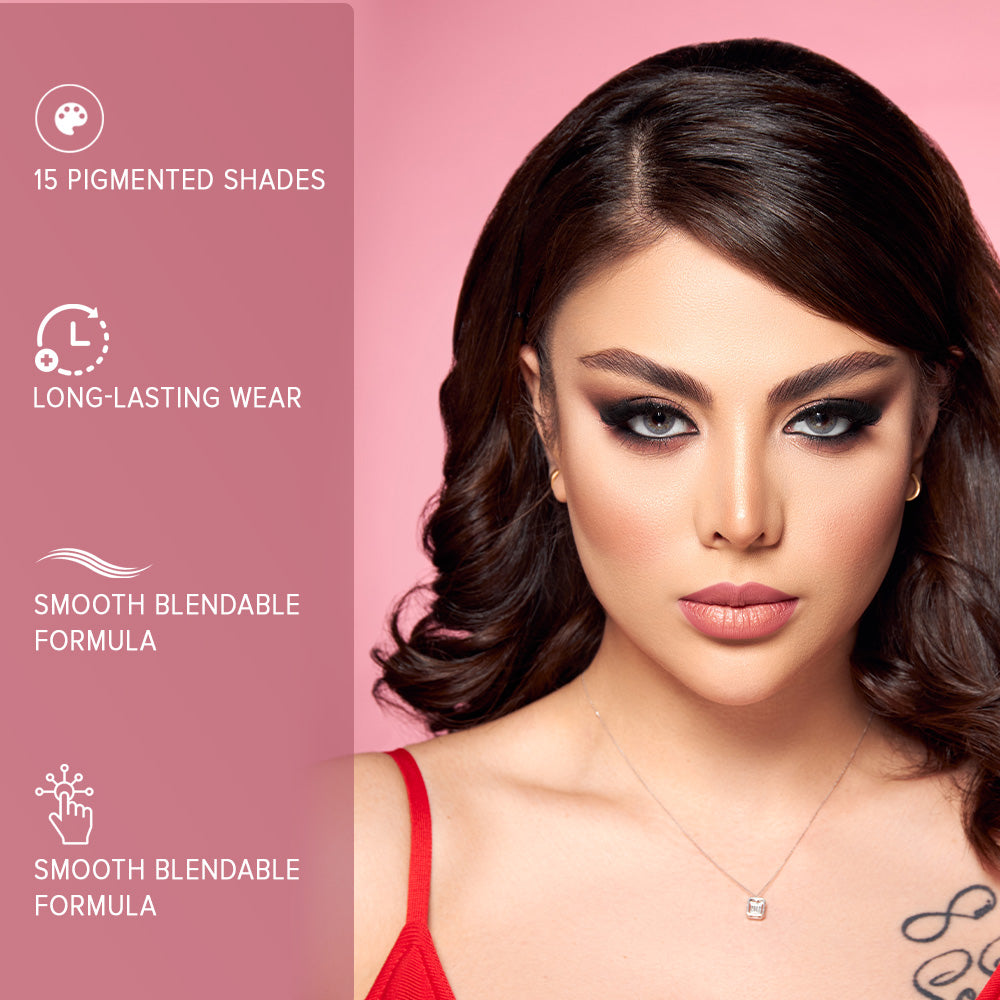 Character 15 Color Lip Define Palette - DDL001-KYAMSTORE