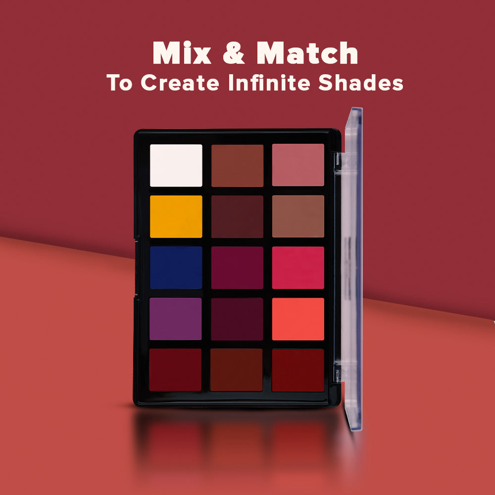 Character 15 Color Lip Define Palette - DDL001-KYAMSTORE