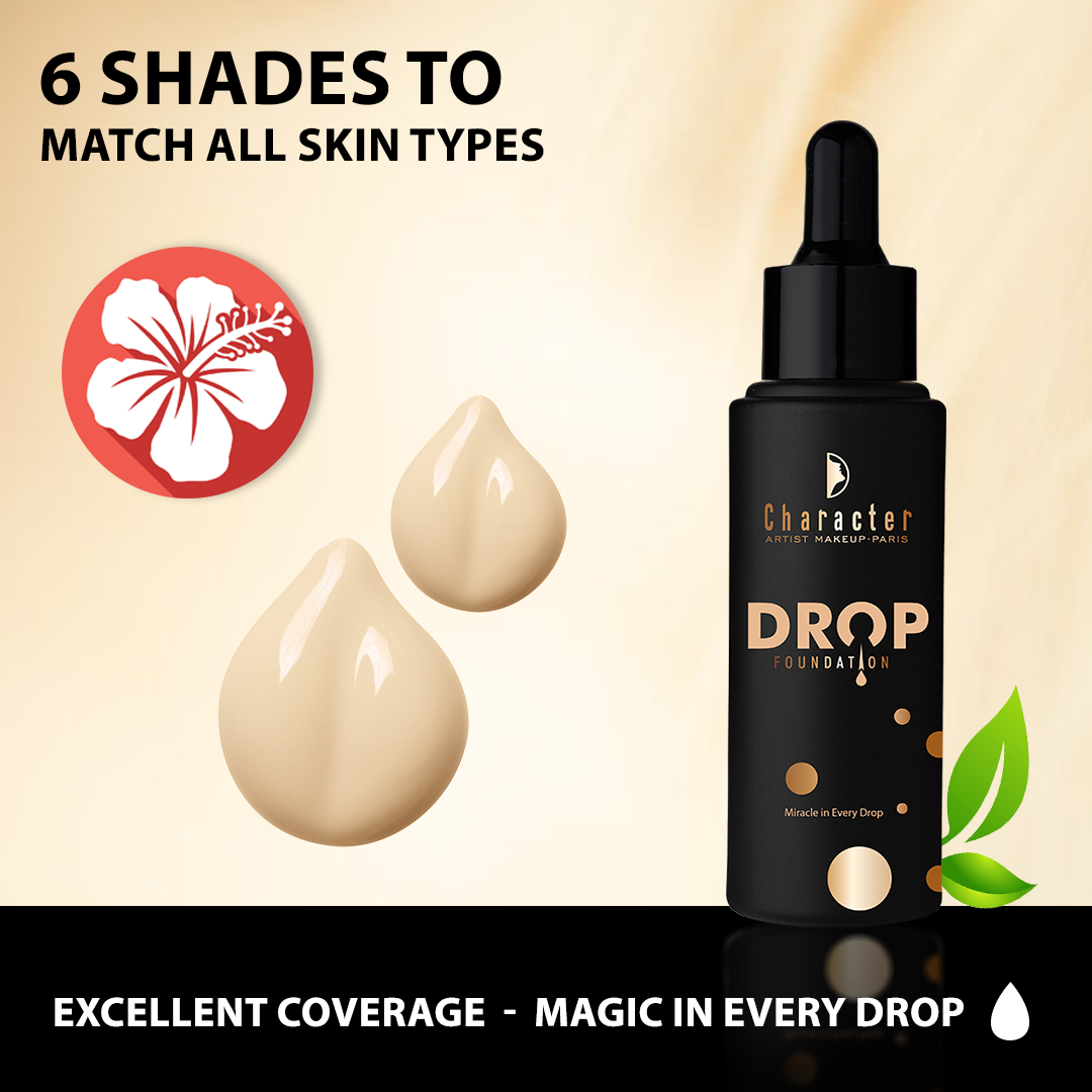 Character Drop Foundation-KYAMSTORE