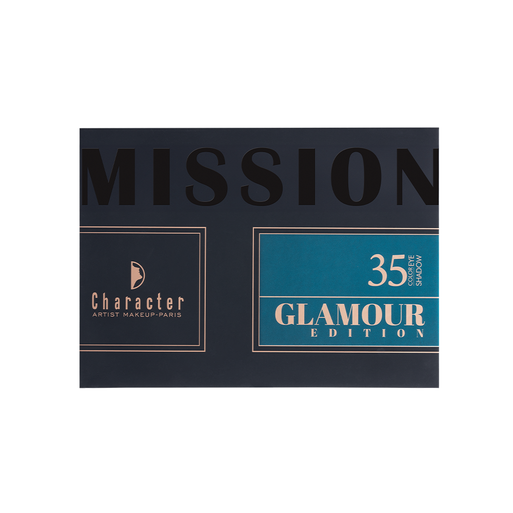 Character 35 Color Glamour Edition Eyeshadow Palette-KYAMSTORE