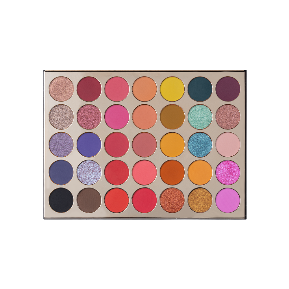 Character 35 Color Glamour Edition Eyeshadow Palette-KYAMSTORE