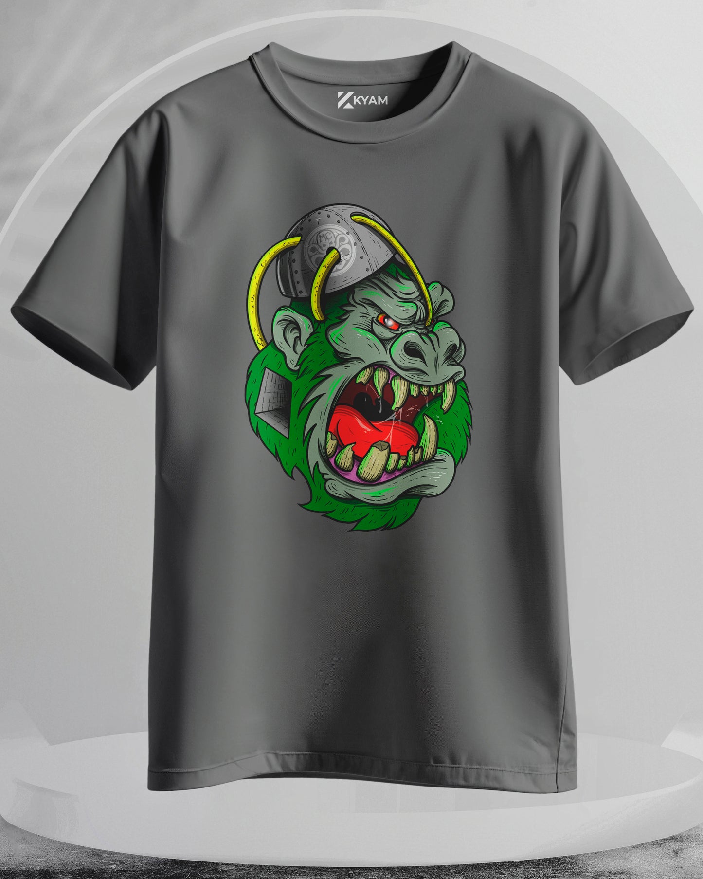 Angry Gorilla - Men Stylish Printed T-Shirts – (Regular)