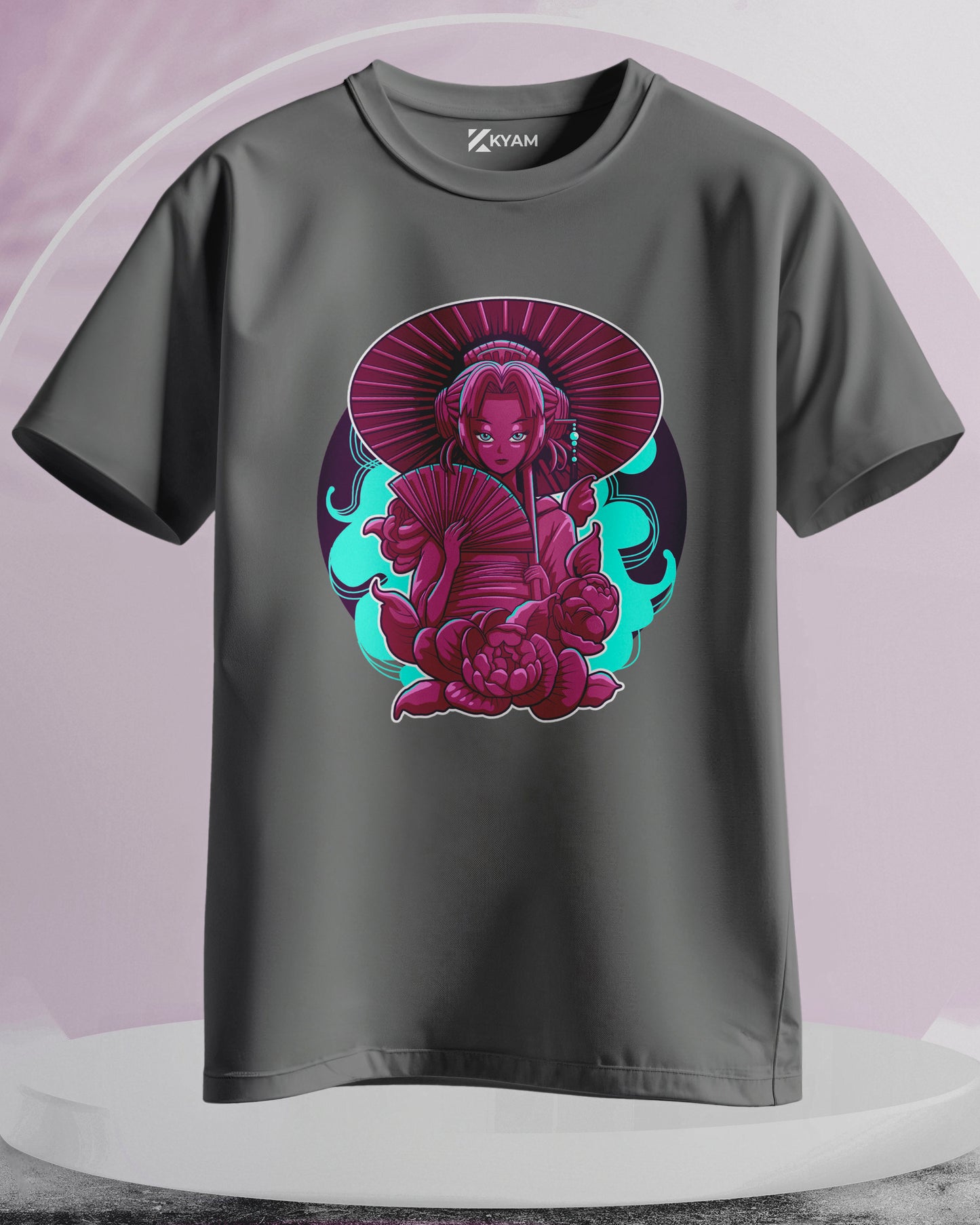Japanese Geisha - Women Stylish Printed T-Shirts – (Regular)