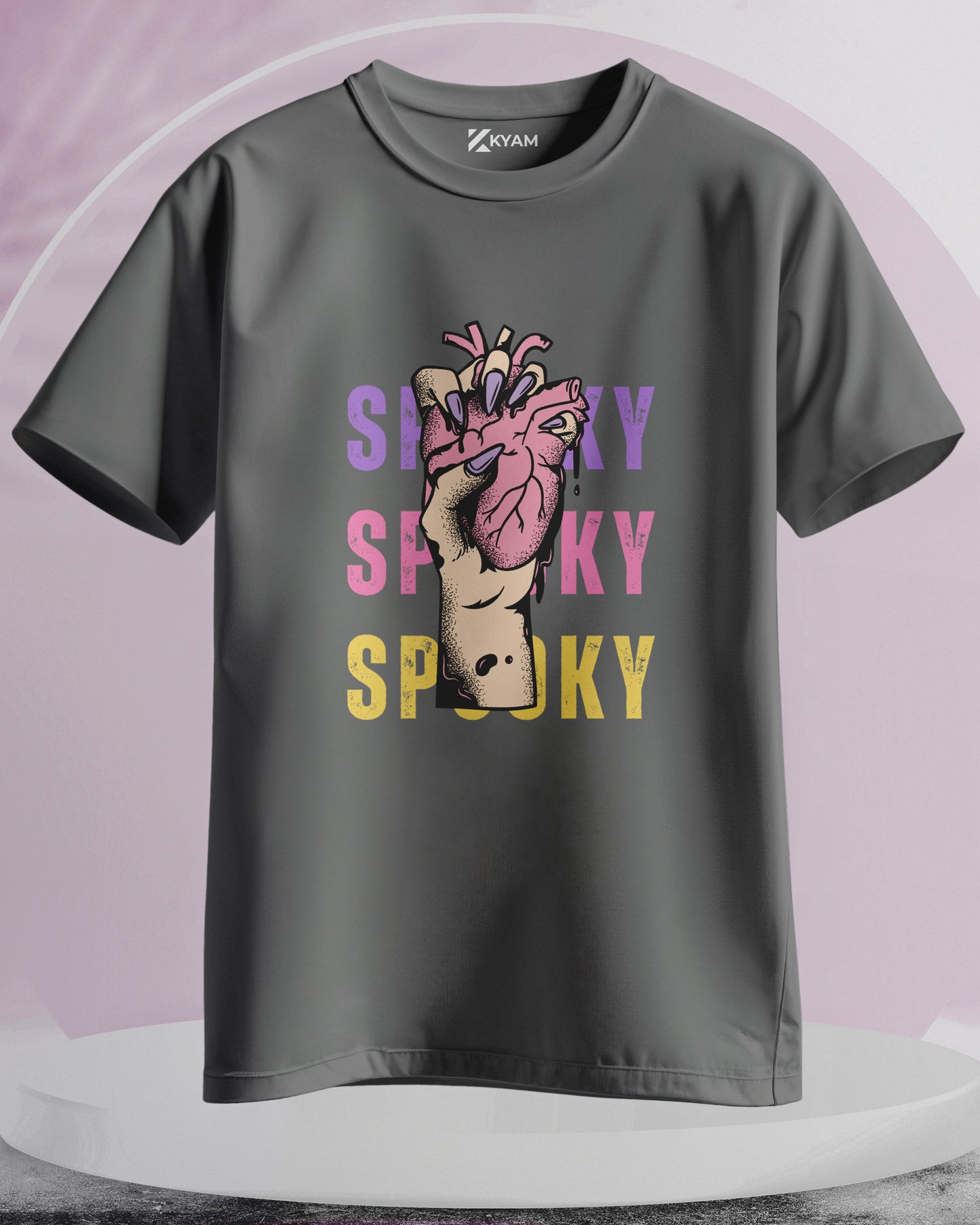 SPOOKY - Women Stylish Printed T-Shirts – (Regular)