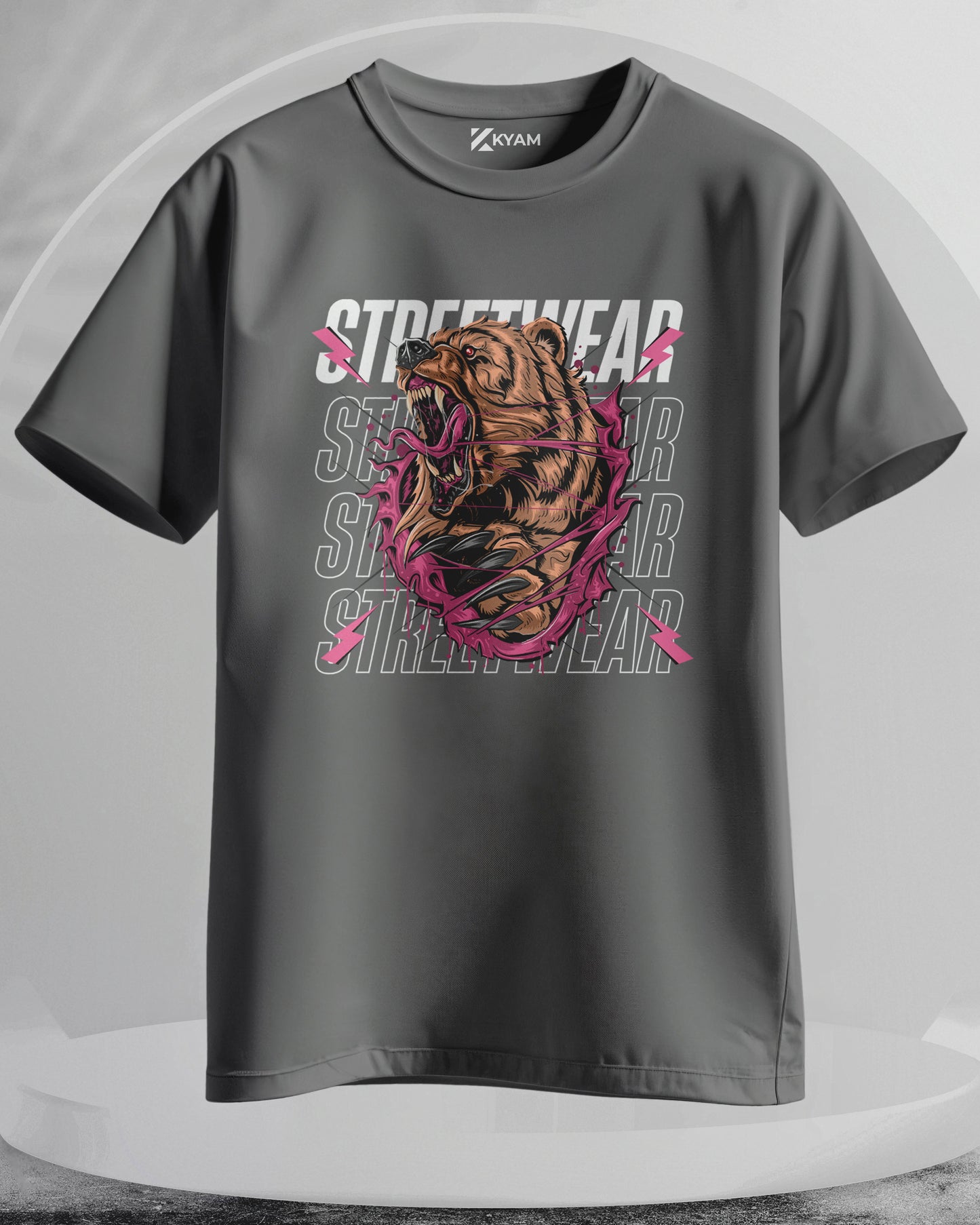 Angry Bear - Men Stylish Printed T-Shirts – (Regular)