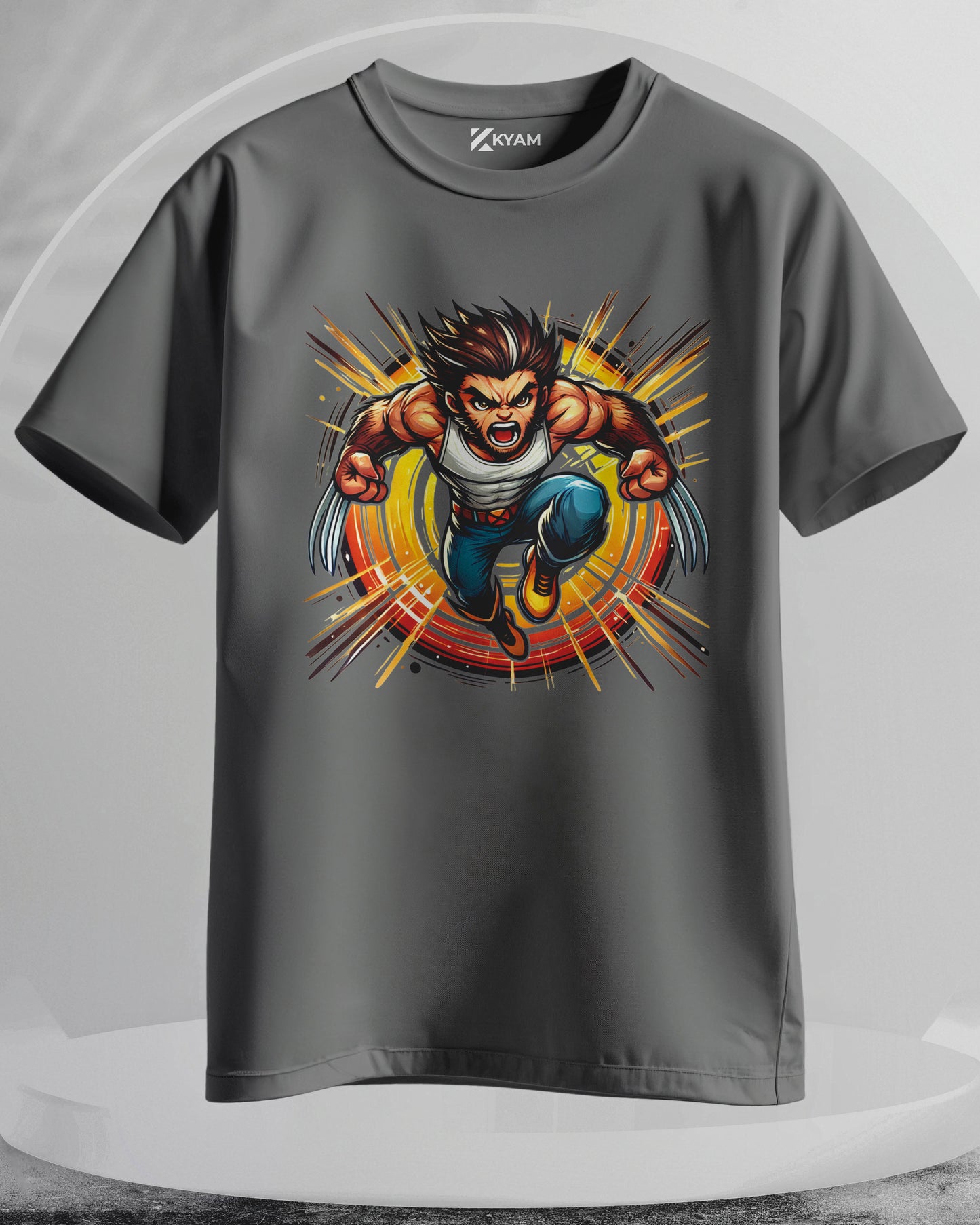 Wolverine Anime - Men Stylish Printed T-Shirts – (Regular)