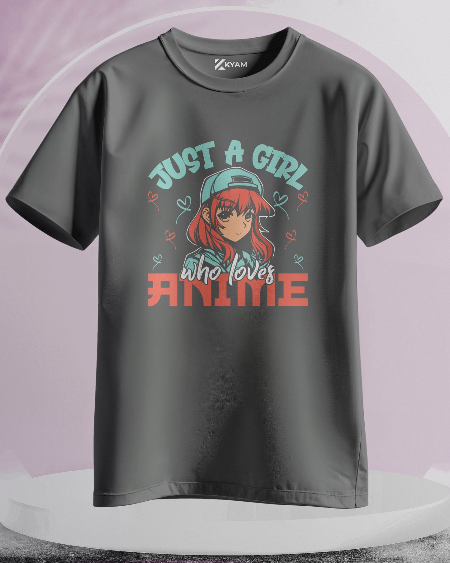 Just A Girl - Women Stylish Printed T-Shirts – (Regular)
