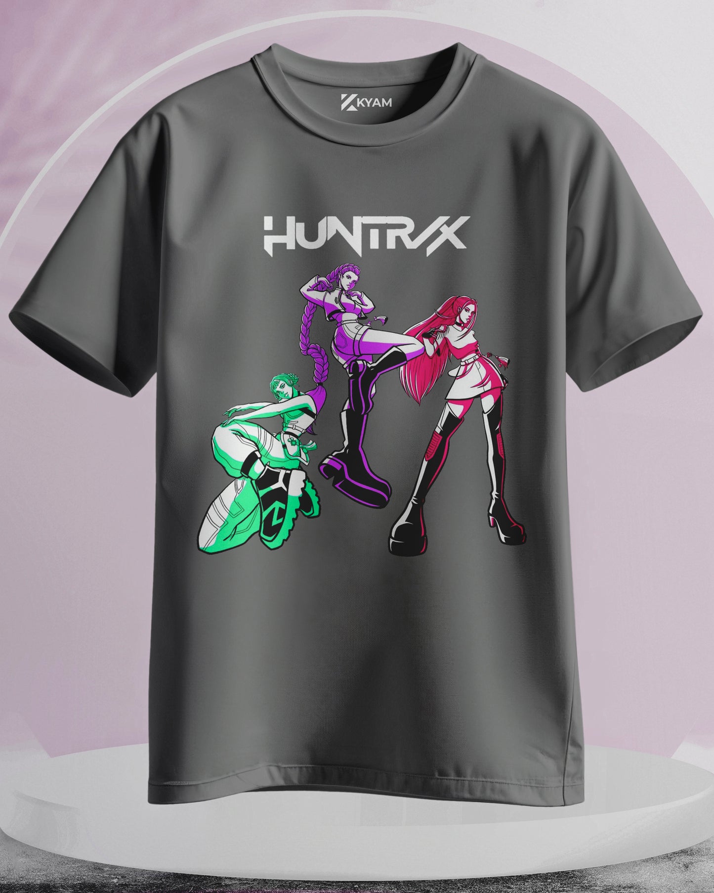 KPOP HUNTRIX - Women Stylish Printed T-Shirts – (Regular)