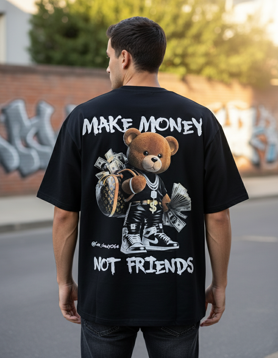 Stylish Custom Printed T-Shirt - (Oversized)