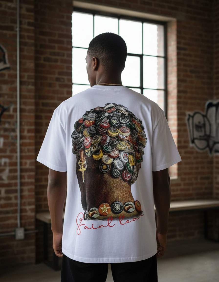 Stylish Custom Printed T-Shirt - (Oversized)