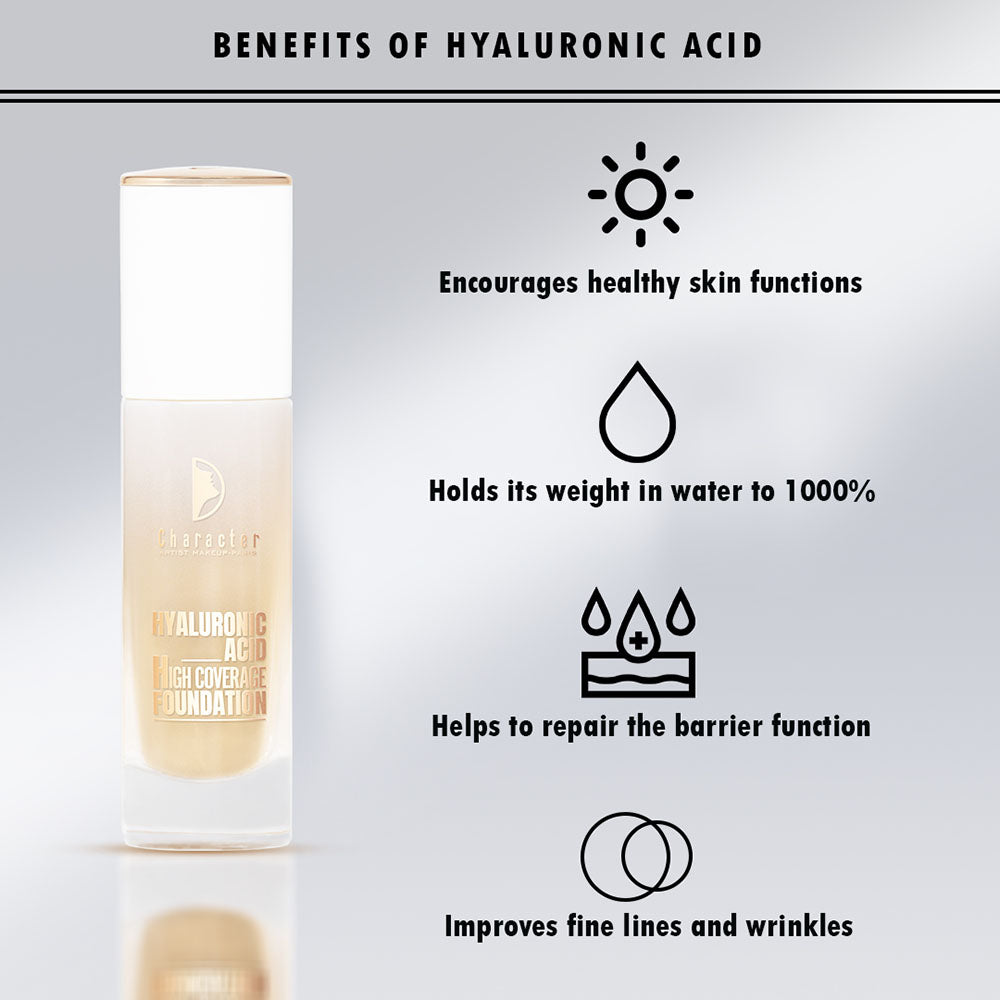 Character High Coverage Foundation-KYAMSTORE