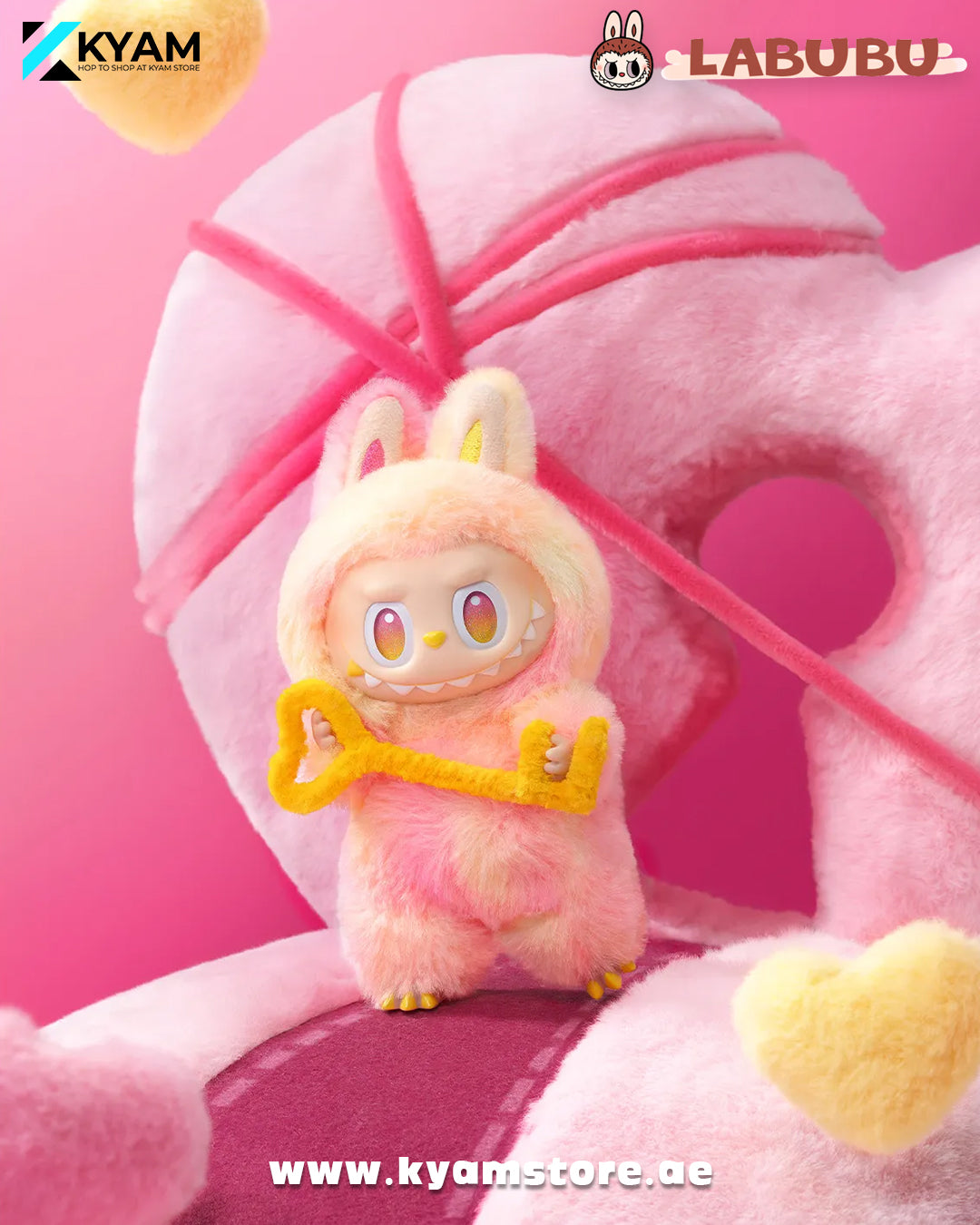 Popmart Labub Plush Toy Collection - Blind Box Big Into Energy Version 3 Series | Free Delivery